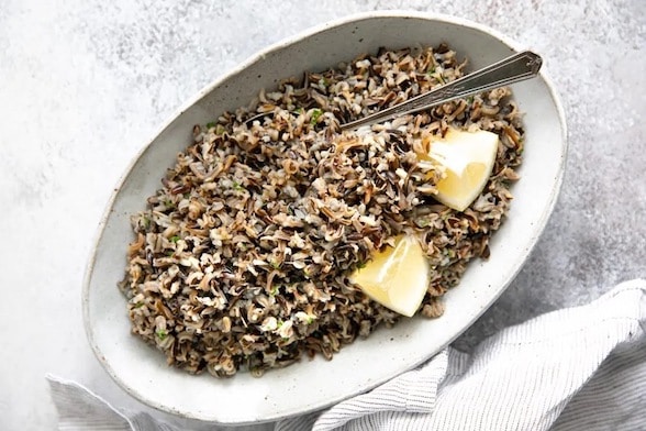 Zesty Sprouted Wild Rice